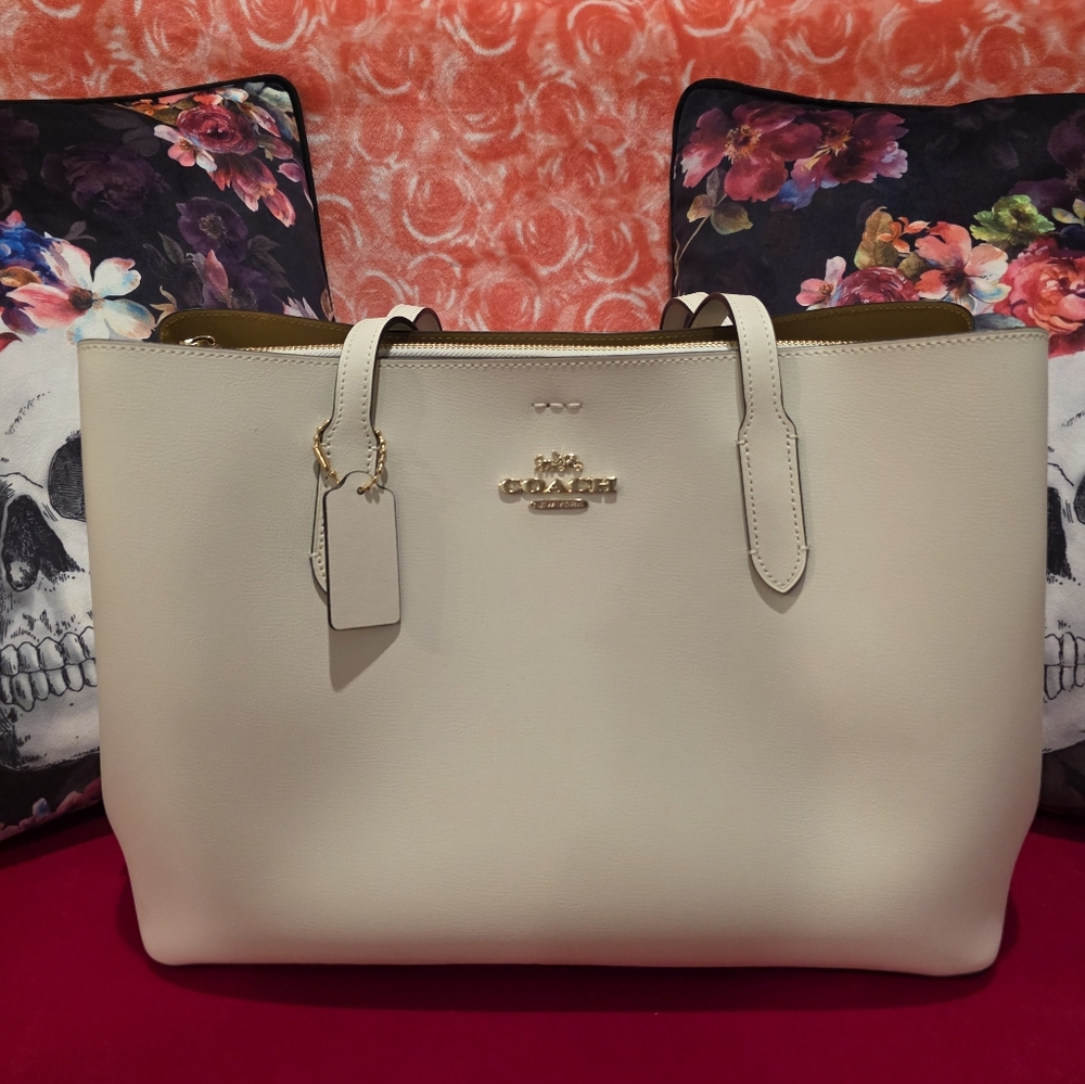 Coach Leather Carryall